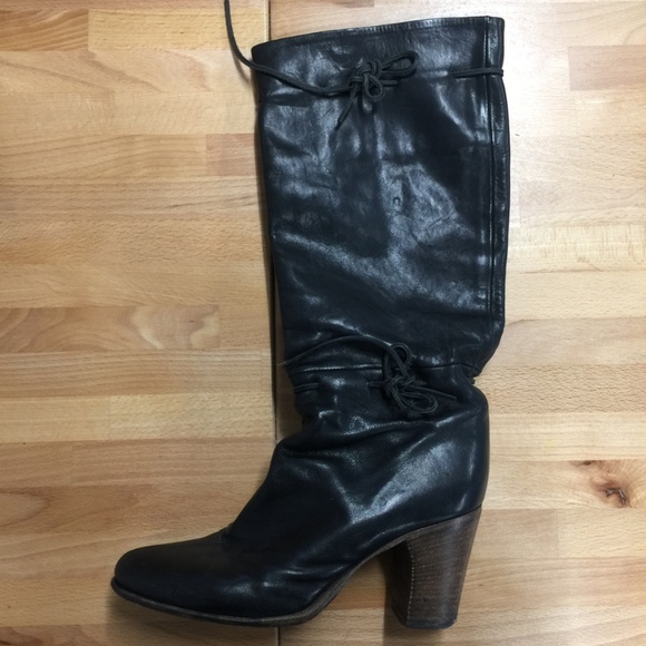 Fiorentini + Baker Leather Heel Boots - Picture 3 of 8